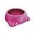 Comedouro Plástico Glamour Furacão Pet Tamanho 2 500 ml Rosa - Imagem 1