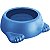 Comedouro Plástico Glamour Furacão Pet Tamanho 3 1000 ml Azul - Imagem 1