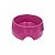 Comedouro Plástico Pop Furacão Pet Tamanho 2 600 ml Rosa - Imagem 1