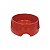 Comedouro Plástico Pop Furacão Pet Tamanho 2 600 ml Vermelho - Imagem 1