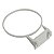 Ninho de Plástico - Com Suporte Para Canário de Porte - Branco - Animalplast - Imagem 2