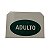 Plaqueta de Identificação de Alumínio - Adulto - Imagem 1