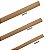 Poleiro Plástico Frisado Marfim - 33cm – 3 Unidades - Medidas 10mm - 13mm - 15mm - Imagem 1