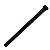 Poleiro Plástico Semi-Frisado – Preto 20cm - Imagem 1
