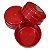 Porta Farinhada Tigela Redonda Grande - Animalplast - Vermelho - Imagem 2