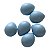 20 x Ovos Indez Azul - Para Canários - Tamanho Grande - N3 - Unidade - Animalplast - Imagem 1