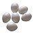 20 x Ovos Indez Branco - Para Calopsita Ring Neck e Pixarro - N5 - Unidade - Animalplast - Imagem 1