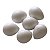 20 x Ovos Indez Branco - Para Canários - Tamanho Grande - N3 - Unidade - Animalplast - Imagem 1