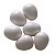 20 x Ovos Indez Branco - Para Red Rumped e Rosela - N6 - Unidade - Animalplast - Imagem 1