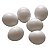 20 x Ovos Indez Branco - Para Tarim Manon e Mandarim - N1 - Unidade - Animalplast - Imagem 1