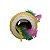 Brinquedo Bola de Sisal Jumbo Oca com Penas - Amarela - Imagem 3