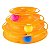 Brinquedo Torre Circular Interativa para Gatos com Bolinhas - Imagem 1