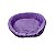 Caminha Oval para Cachorro Tamanho 4 - Roxa - Imagem 1