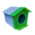 Casinha De Hamster Azul e Verde - Imagem 1