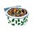 Comedouro Bico Torto Com Suporte N2 400ml Verde - Imagem 1