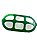 Comedouro Grande 6 Furos-Verde / InjetFour - Imagem 1