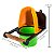 Comedouro Papa Tudo Laranja 190ml | Injetfour - Imagem 2
