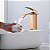 TORNEIRA BANHEIRO LAVABO MISTURADOR MONOCOMANDO CASCATA BICA ALTA ROSE GOLD - Imagem 8