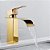TORNEIRA BANHEIRO LAVABO CASCATA MISTURADOR MONOCOMANDO BAIXA DOURADA GOLD - Imagem 8
