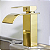 TORNEIRA BANHEIRO LAVABO CASCATA MISTURADOR MONOCOMANDO BAIXA DOURADA GOLD - Imagem 7