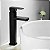 TORNEIRA BANHEIRO LAVABO MISTURADOR MONOCOMANDO QUADRADA BICA ALTA PRETO BLACK FOSCO - Imagem 13