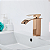 TORNEIRA BANHEIRO LAVABO MISTURADOR MONOCOMANDO CASCATA BICA BAIXA ROSE GOLD - Imagem 3