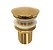 VÁLVULA RALO CLICK POP UP LUXO INTELIGENTE PARA CUBA DOURADO GOLD - Imagem 1