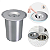 LIXEIRA CESTO DE EMBUTIR REDONDA PIA CUBA COZINHA AÇO INOX 8 LITROS - Imagem 1