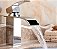 TORNEIRA BANHEIRO LAVABO MISTURADOR MONOCOMANDO CASCATA BICA BAIXA CROMADA - Imagem 11