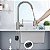 TORNEIRA COZINHA GOURMET MISTURADOR MONOCOMANDO EXTENSÍVEL AÇO ESCOVADO DUPLO SPRAY - Imagem 8