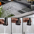 CUBA COZINHA GOURMET PREMIUM CASCATA COM TORNEIRA LAVADOR COPOS  AÇO INOX 201 GRAFITE - Imagem 10