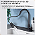 TORNEIRA COZINHA GOURMET MISTURADOR MONOCOMANDO EXTENSÍVEL PRETO FOSCO - Imagem 3