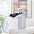 TORNEIRA BANHEIRO LAVABO MISTURADOR MONOCOMANDO CASCATA CALHA BICA BAIXA - Imagem 13