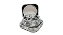 Slick Vidro c/ Divisória 8ml- Hermético - Imagem 3
