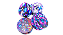 Dichavador de Metal Bifásico - Caveira - Imagem 1