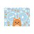 Tapete Comedouro para Gatos Retangular 50x35cm Azul - Imagem 3