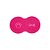 Tapetinho Comedouro Vinil para Gatos 46X26cm Espinha de Peixe Rosa - Imagem 2