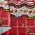 Toalha de Mesa Térmica Impermeável PVC Bee Happy Vermelho 1,40m - Imagem 5