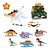 Coleção  Dino Paint Velociraptor C/Pincel e Tinta - Zoop Toys - Imagem 1