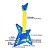Guitarra Infantil Rock Star Microfone Azul Corda - Zoop Toys - Imagem 3