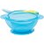 Kit Prato Bowl com tampa e colher - Azul - buba - Imagem 3