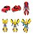 Robot Warriors Vermelho Com Luz e Som ZP00173 - Zoop Toys - Imagem 8