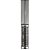 Bomba De Terere Black Erva Quadrada C/ Mola Externa Cromada Inox 20cm - Imagem 4