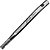 Bomba De Terere Black Erva Achatada 2 Furos C/ Mola Interna Cromada Inox 21cm - Imagem 1