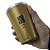 Copo Caldereta Térmico De Plastico Gold C/ Aluminio 300ml Black Erva - Imagem 3