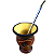 Kit Cuia De Chimarrão + Bomba Chimarrão Ferro Lisa Chata Nosso Tereré - Imagem 3