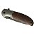 Canivete Grande Metal Aço Inox Semiautomático - Imagem 3