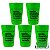Kit 5 Copos Cuia para Tereré Plástico 350ml - Imagem 4