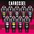 Carrossel Glitter Lollipop 18g Gel Lubrificante Comestível Pepper Blend - Imagem 3