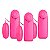 Kit Vibrador Bullet Multi Velocidades Estimulador de Clitóris Rosa - Sexy Import - Imagem 4